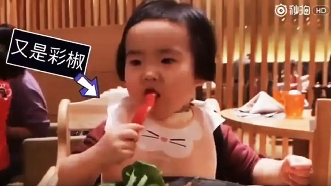 Balita Makan Sayuran
