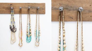 Cara Membuat Tempat Kalung Dari  Barang Bekas  Sebuah Tempat