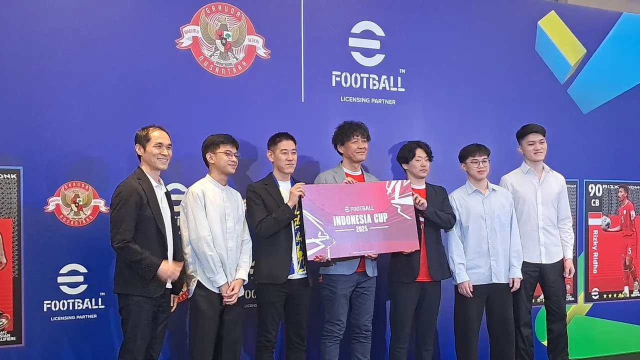 Timnas Indonesia berwujud real face dan berjersey asli di eFootball.