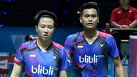 Ganda campuran Indonesia, Tontowi Ahmad/Liliyana Natsir, bertekad bangkit setelah menelan kekalahan pada laga pertama Grup A ajang BWF Super Series Finals 2016 di Dubai, UEA, Rabu (14/12/2016). (PBSI)