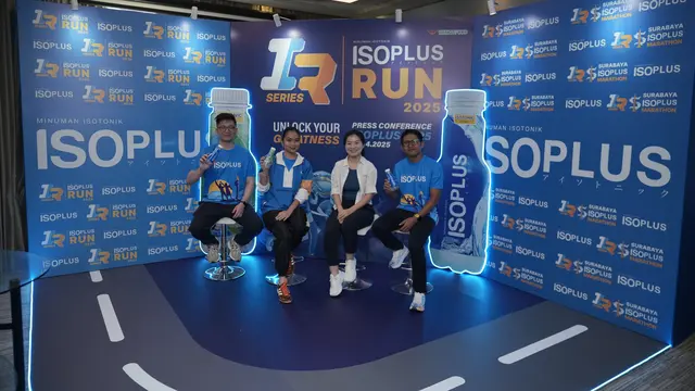 Konferensi Pers ISOPLUS Run Series 2025 (Foto Dok: ISOPLUS)