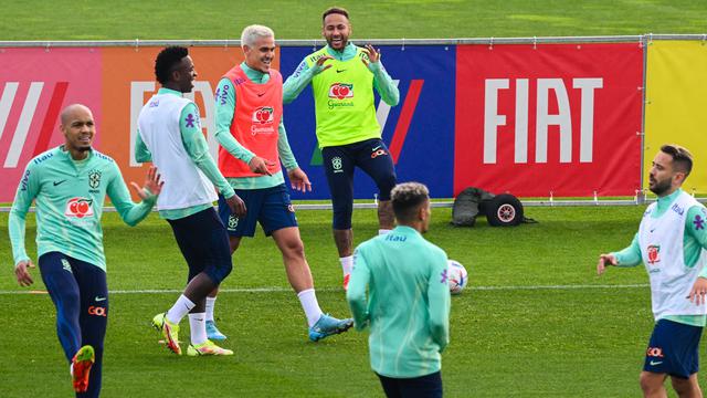 Brasil Latihan Jelang Piala Dunia 2022
