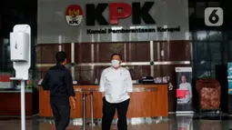 SF Hariyanto kembali diklarifikasi oleh KPK terkait Laporan Harta Kekayaan Penyelenggara Negara (LHKPN). (Liputan6.com/Angga Yuniar)