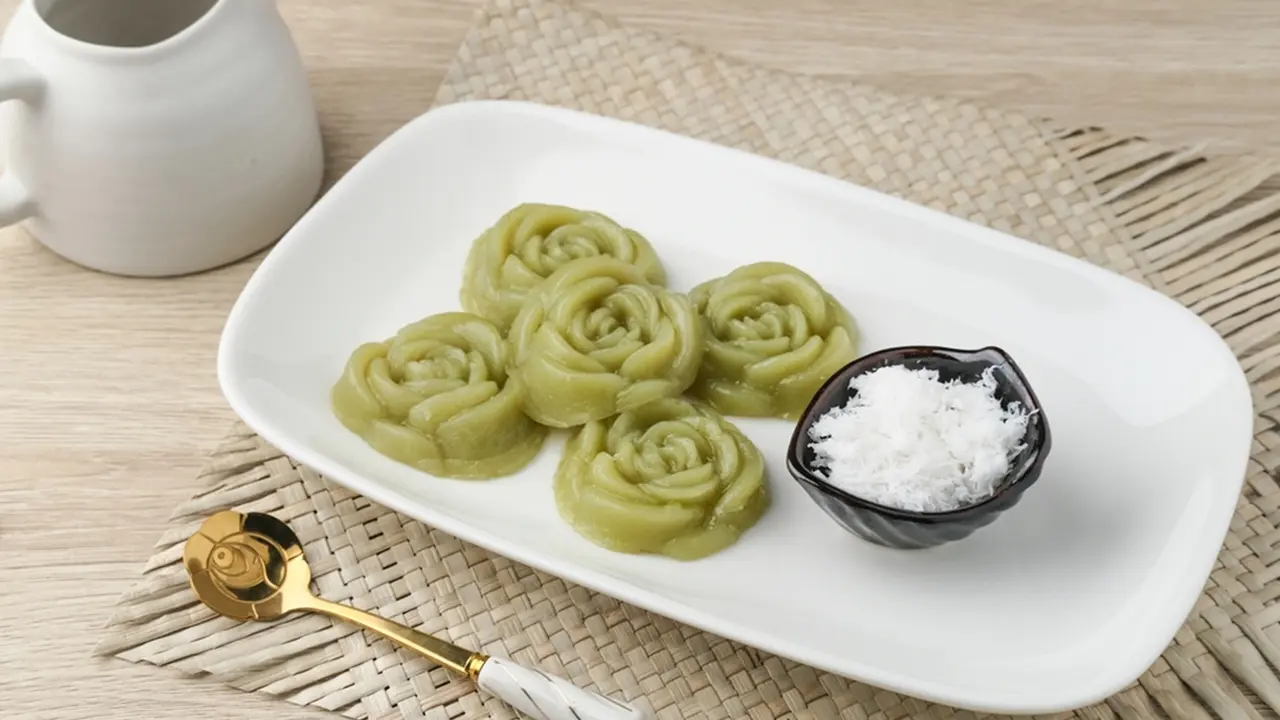 kue lumpang mawar