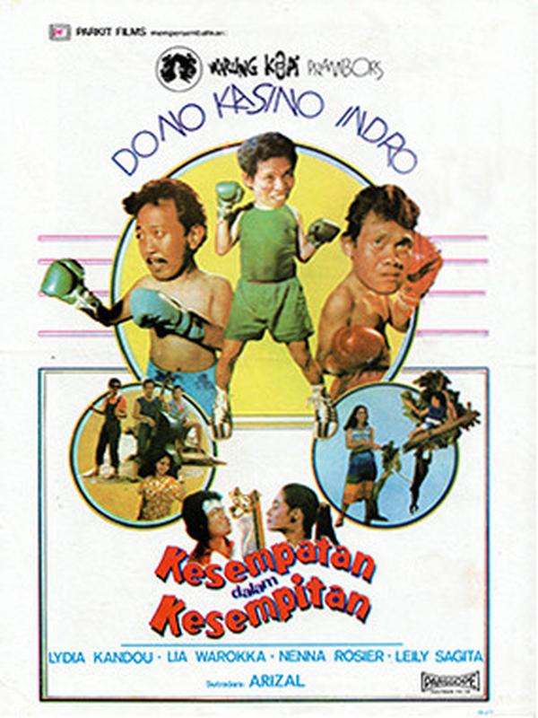 Poster film Kesempatan Dalam Kesempitan. (Foto: Dok. IMDb)