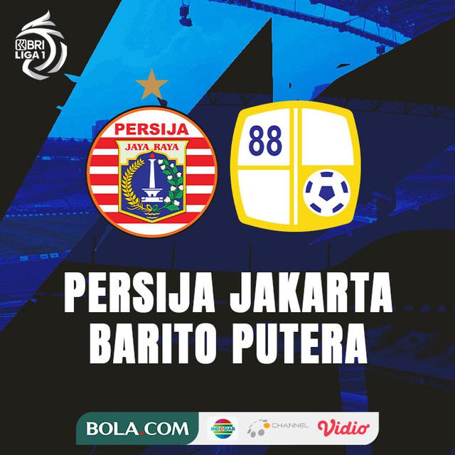 BRI Liga 1 - Persija Jakarta Vs Barito Putera