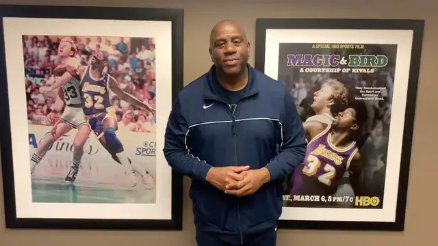 Berita video pesan penting dari legenda LA Lakers, Magic Johnson, untuk fans agar tetap aman dan tidak terpapar virus Corona.