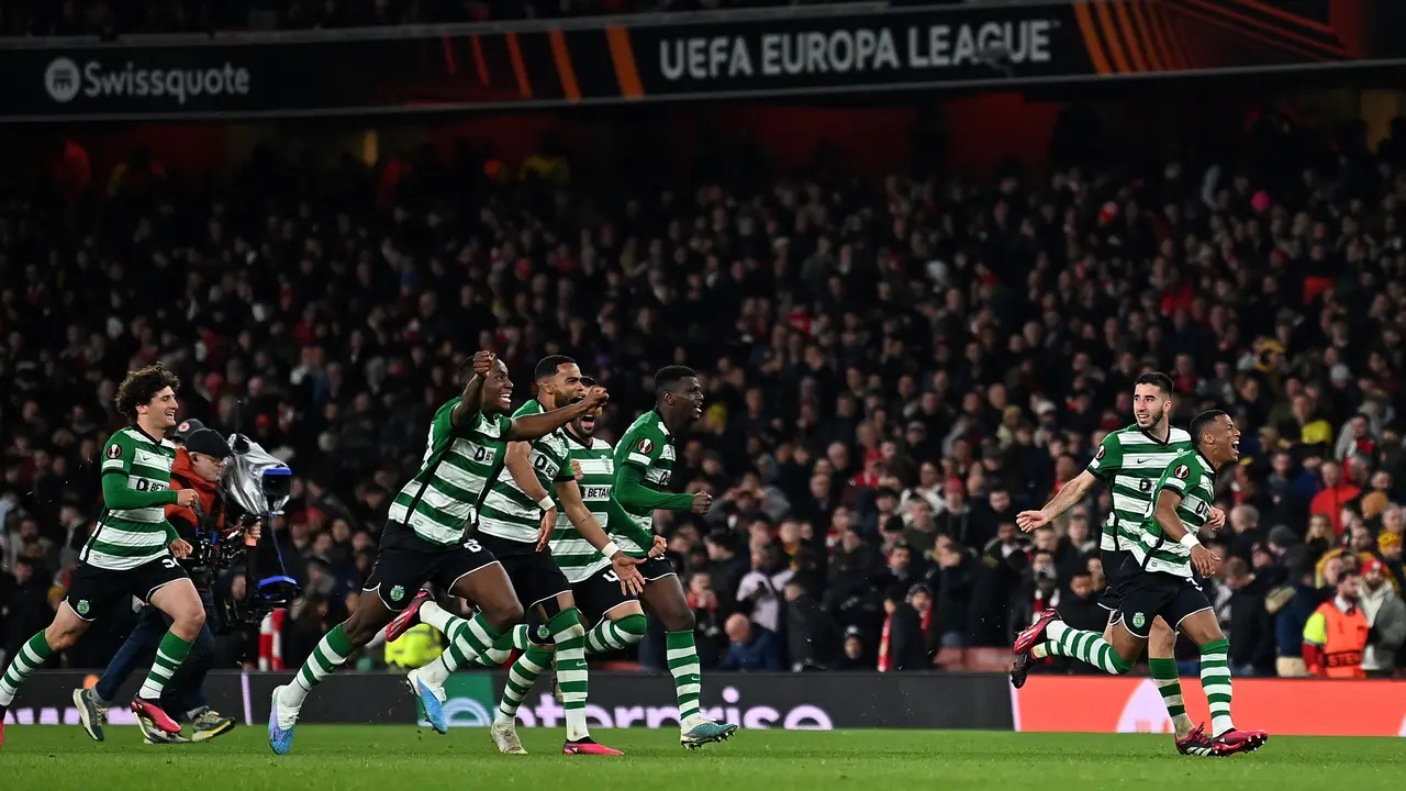 Arsenal vs Sporting Lisbon di Liga Europa