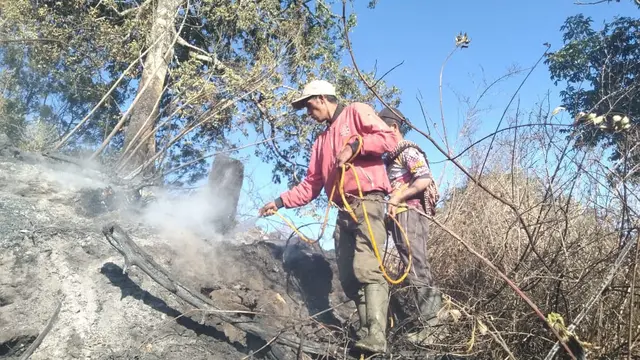 Kebakaran di Gunung Semeru Potensi Semakin Meluas Karena Angin Kencang