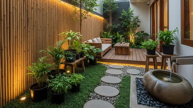Cara Membuat Kebun Slow Living di Lahan Sempit/AI Generated