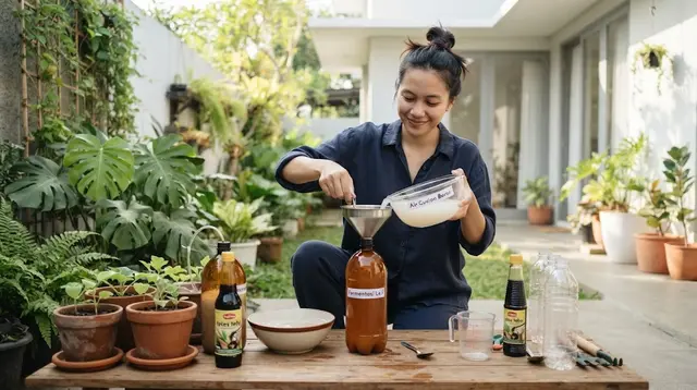 12 Cara Fermentasi Air Cucian Beras untuk Pupuk Tanaman agar Subur, Cek Takaran yang Tepat