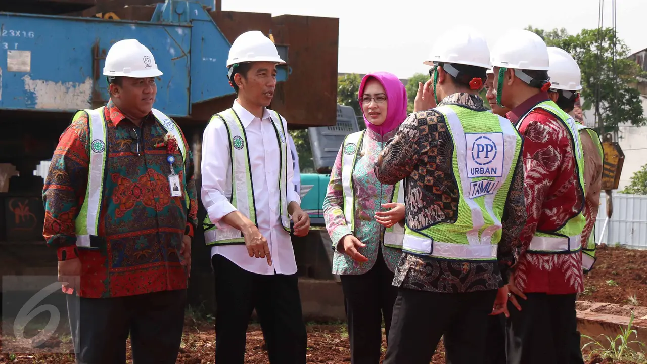 Jokowi Resmikan Proyek Rusunami untuk Buruh dan MBR