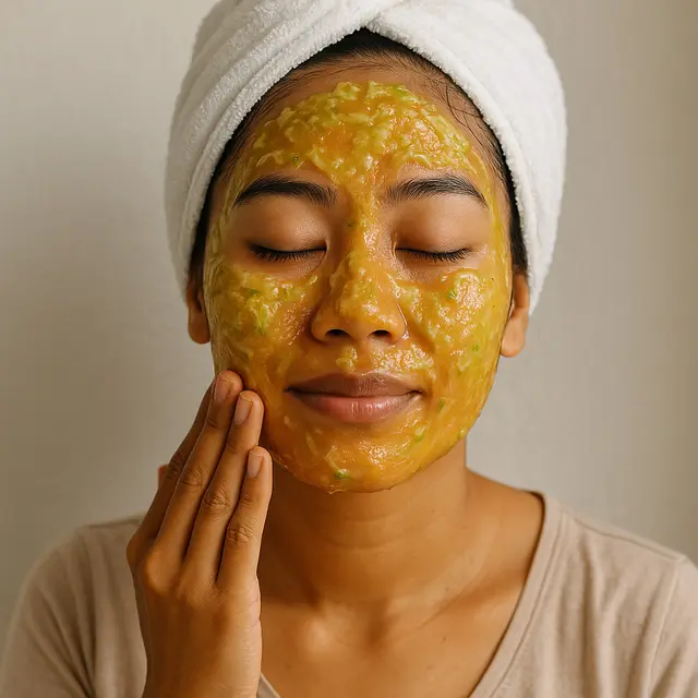 Masker Mentimun Madu untuk Kulit Lembap dan Cerah (Foto: ChatGPT)