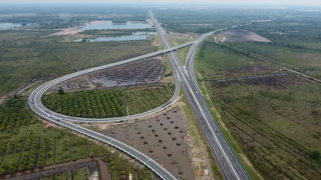 Dengan keluarnya Keputusan Menteri PUPR Nomor 872/KPTS/M/2023 pada akhir juli, Hutama Karya siap mengoperaiskan Jalan Tol Indralaya-Prabumulih dalam waktu dekat. (Dok Hutama Karya)