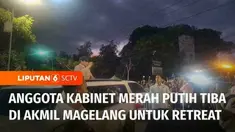 Retreat Kabinet Merah Putih akan mulai dilaksanakan pada hari Jumat (25/10) ini. Dengan menggunakan pesawat Hercules, Presiden Prabowo, serta para Menteri dan Wakil Menteri telah sampai di Akademi Militer sejak Kamis petang. Kedatangan mereka disambu...