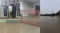 Banjir merendam puluhan rumah warga di Kecamatan Rajabasa, Bandar Lampung, Minggu (21/4/2025). Foto : (Istimewa).