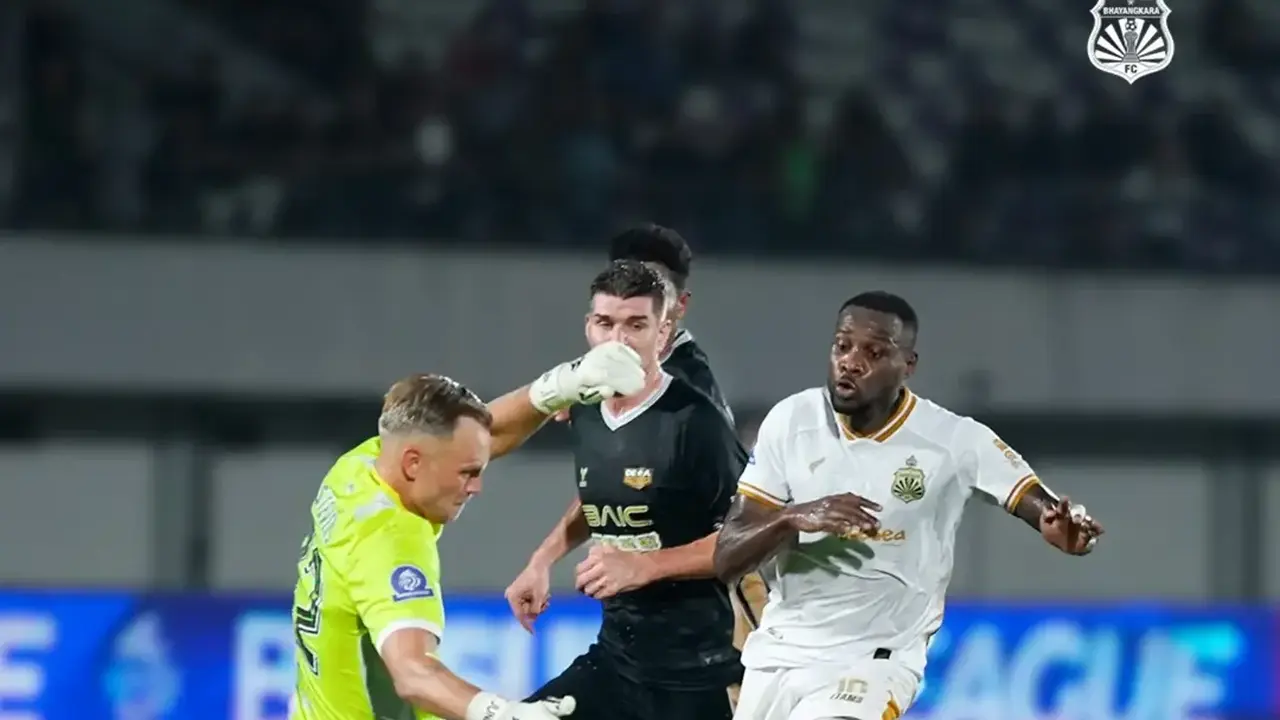 Dewa United Vs Bhayangkara FC.