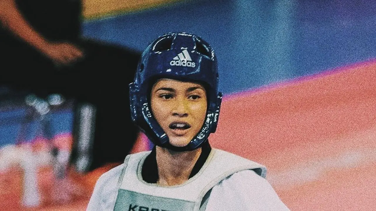 6 Potret Aghniny Haque saat Taekwondo, Pernah Jadi Atlet Timnas