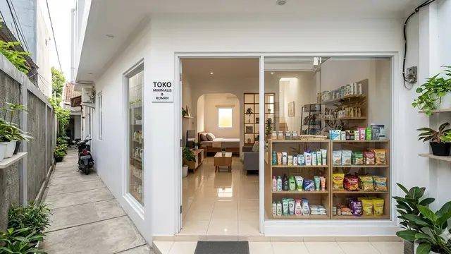 Contoh Rumah di Gang Sempit 2 Meter. Gemini