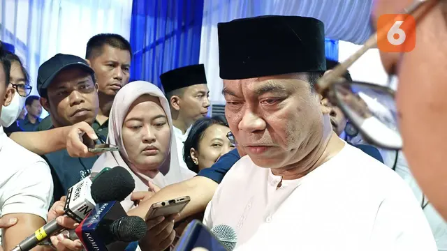 Menkominfo Budi Arie Setiadi ditemui di Buka Puasa Kementerian Komunikasi dan Informatika, Kamis (21/3/2024)