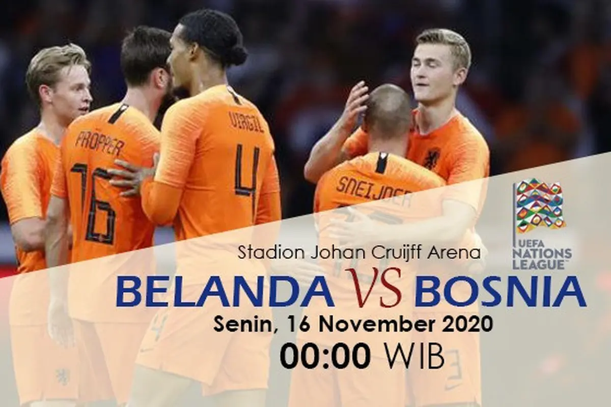 Belanda vs Bosnia Herzegovina