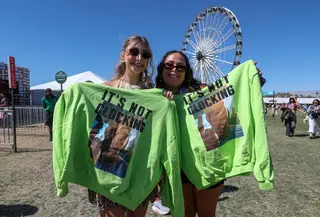 Para penggemar Justin Bieber di Coachella 2026. (VALERIE MACON / AFP)