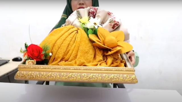 Hantaran mukena simple