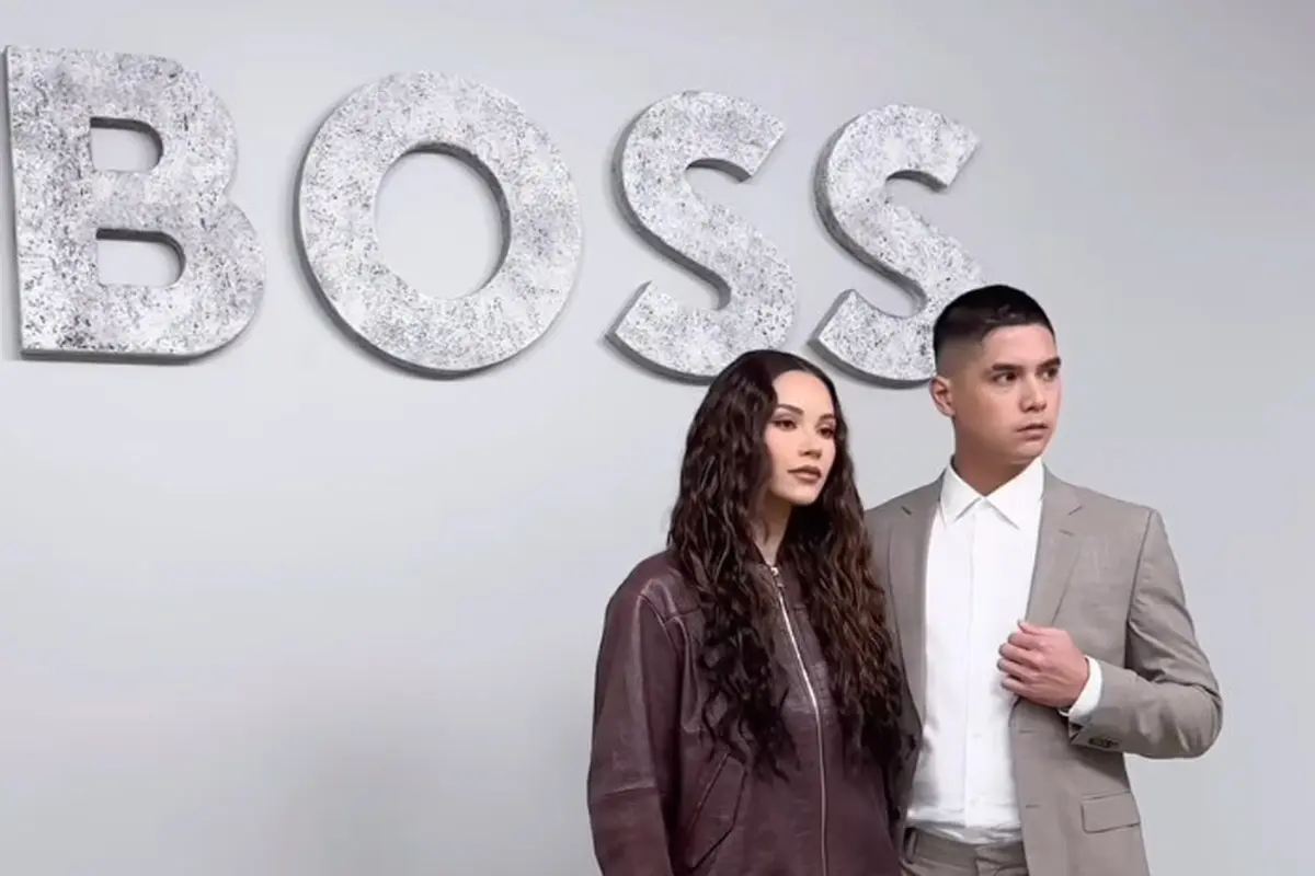 Alyssa Daguise dan Al Ghazali Bergaya Office Look saat Hadir di Milan Fashion Week