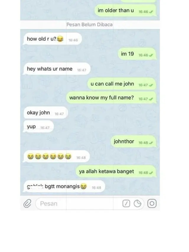 8 Chat Netizen saat Ajak Kenalan Ini Bikin Senyum Sendiri