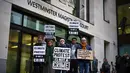 Jaksa Penuntut di Pengadilan London mengatakan aktivis Greta Thunberg menentang perintah polisi selama demonstrasi iklim. (HENRY NICHOLLS/AFP)