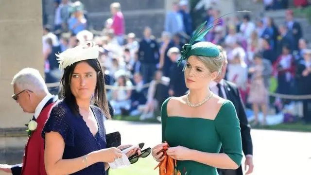 Kitty Spencer tampil menawan di pernikahan Pangeran Harry ©AFP