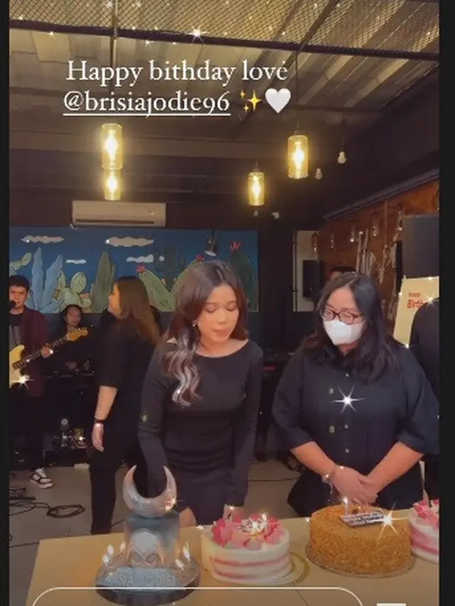 Brisia Jodie merayakan ulang tahun ke 26 pada 30 Maret 2022