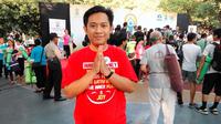 Anand sudah melakukan yoga sejak SMP. (Foto: Liputan6.com/Fitri Haryanti Harsono)