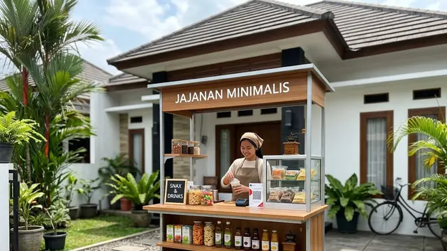 Booth Portabel untuk Jualan Fleksibel
