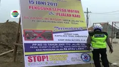 Berbagai persiapan dilakukan demi kelancaran arus mudik lebaran tahun 2017. Hari Ini, petugas mulai mensterilkan Jalan Tol Pejagan-Pemalang dari lalu lalang warga sekitar.