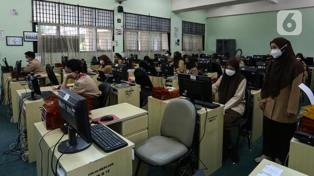 Pelaksanaan ANBK di SMK 15