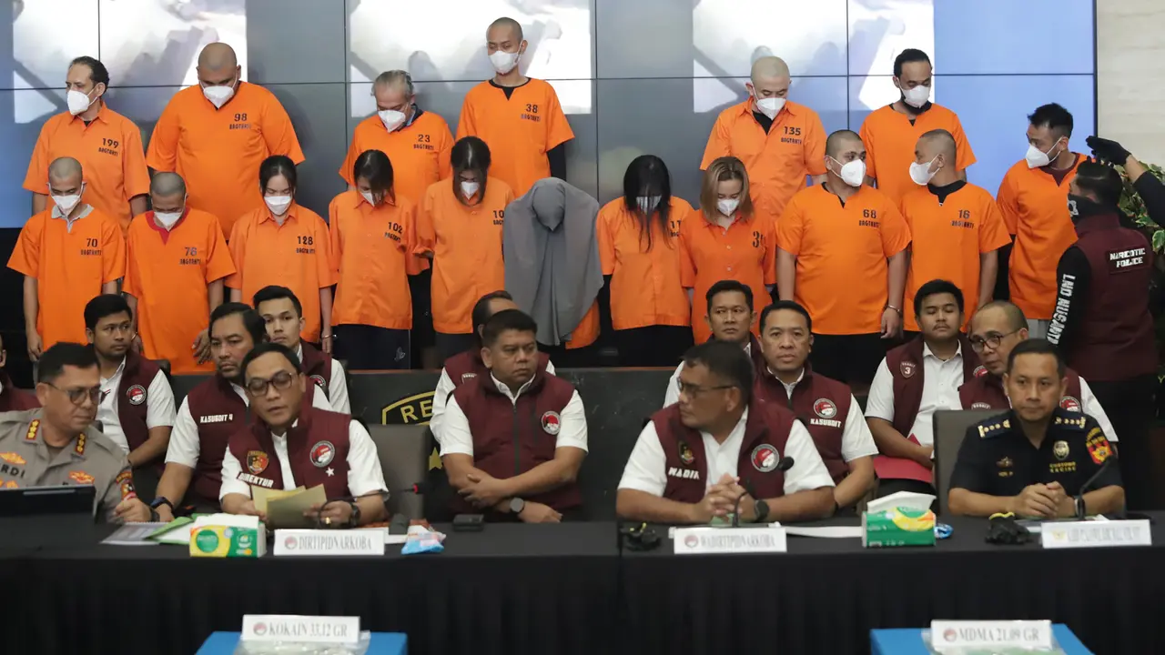 Jelang DWP Bali 2025, Bareskrim Polri Tangkap 17 Tersangka Pengedar Narkoba