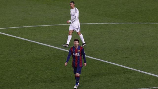 Cristiano Ronaldo dan Lionel Messi