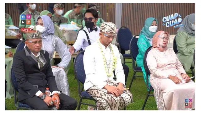 12 Momen Akad Nikah Ridho 2R dan Syifa, Berlangsung Khidmat dengan Adat Sunda