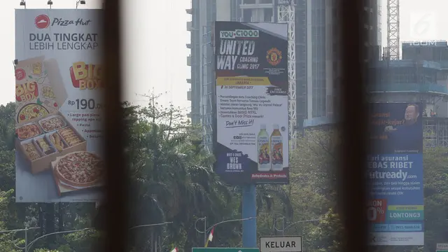 Pemprov DKI akan Bongkar Reklame Kadaluarsa