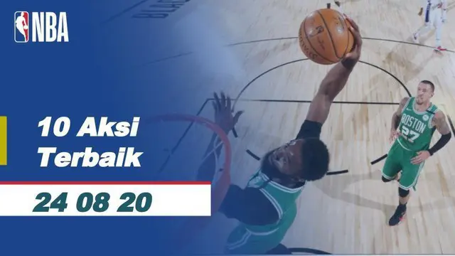Berita video 10 aksi terbaik NBA hari ini (Senin, 24 Agustus 2020 WIB), termasuk di dalamnya buzzer beater dari bintang Dallas Mavericks, Luka Doncic.