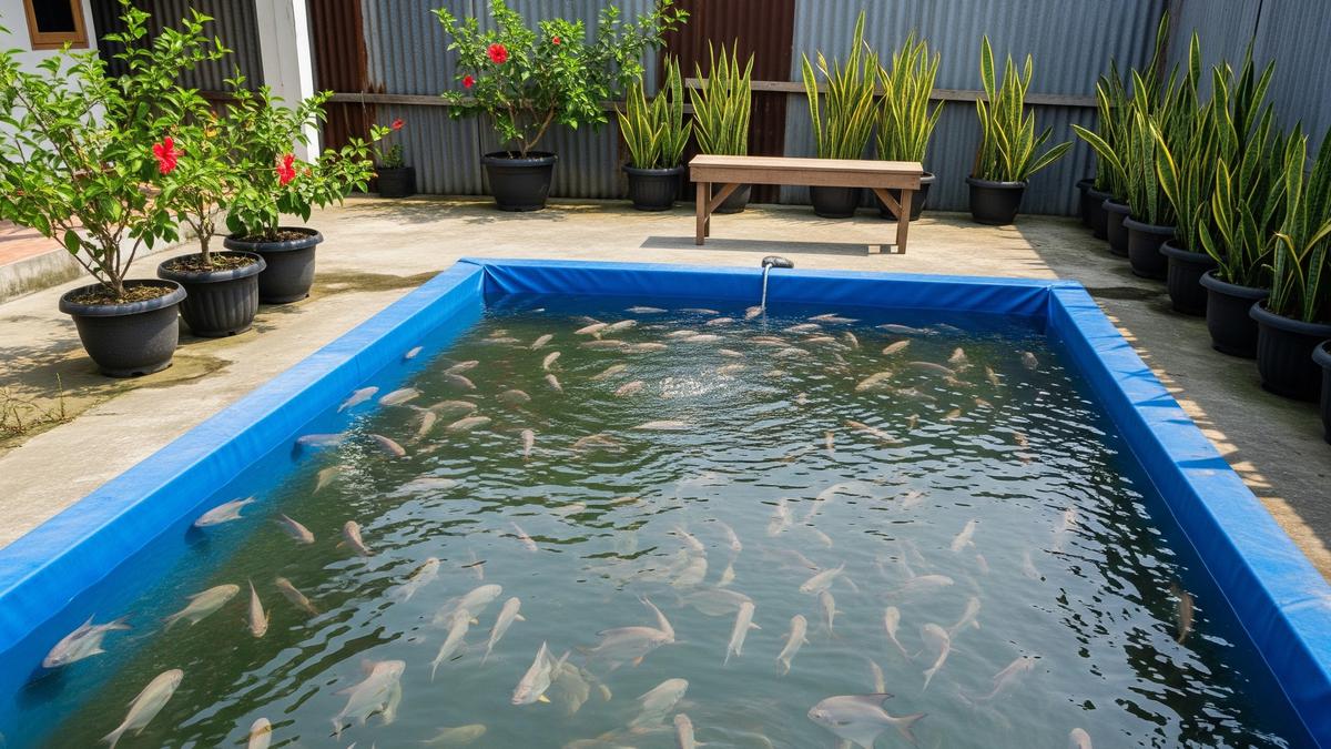 Cara Budidaya Ikan Bawal di Kolam Terpal, Panduan Lengkap untuk Pemula