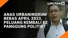 Anas Urbaningrum Bebas April 2023, Peluang Kembali ke Panggung Politik?