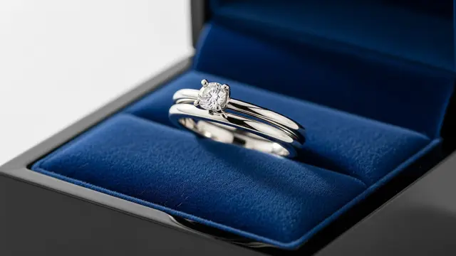 Cincin Nikah Bulat yang Elegan