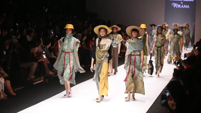 Humbang Shibori x Purana di JFW 2019