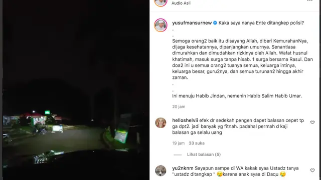 Ustaz Yusuf Mansur Bantah Ditangkap Polisi, Ini Penjelasannya