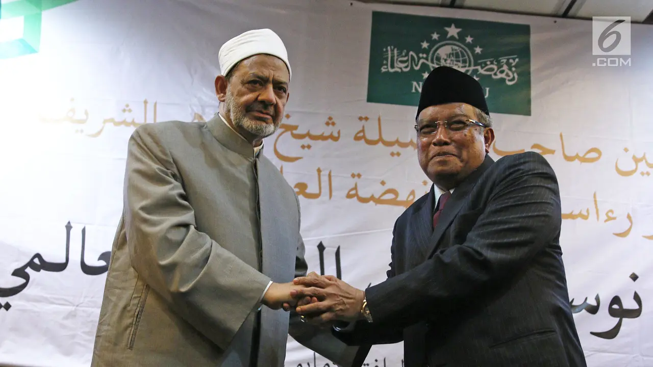 Ketua PBNU Terima Kunjungan Syeikh Al Azhar Mesir