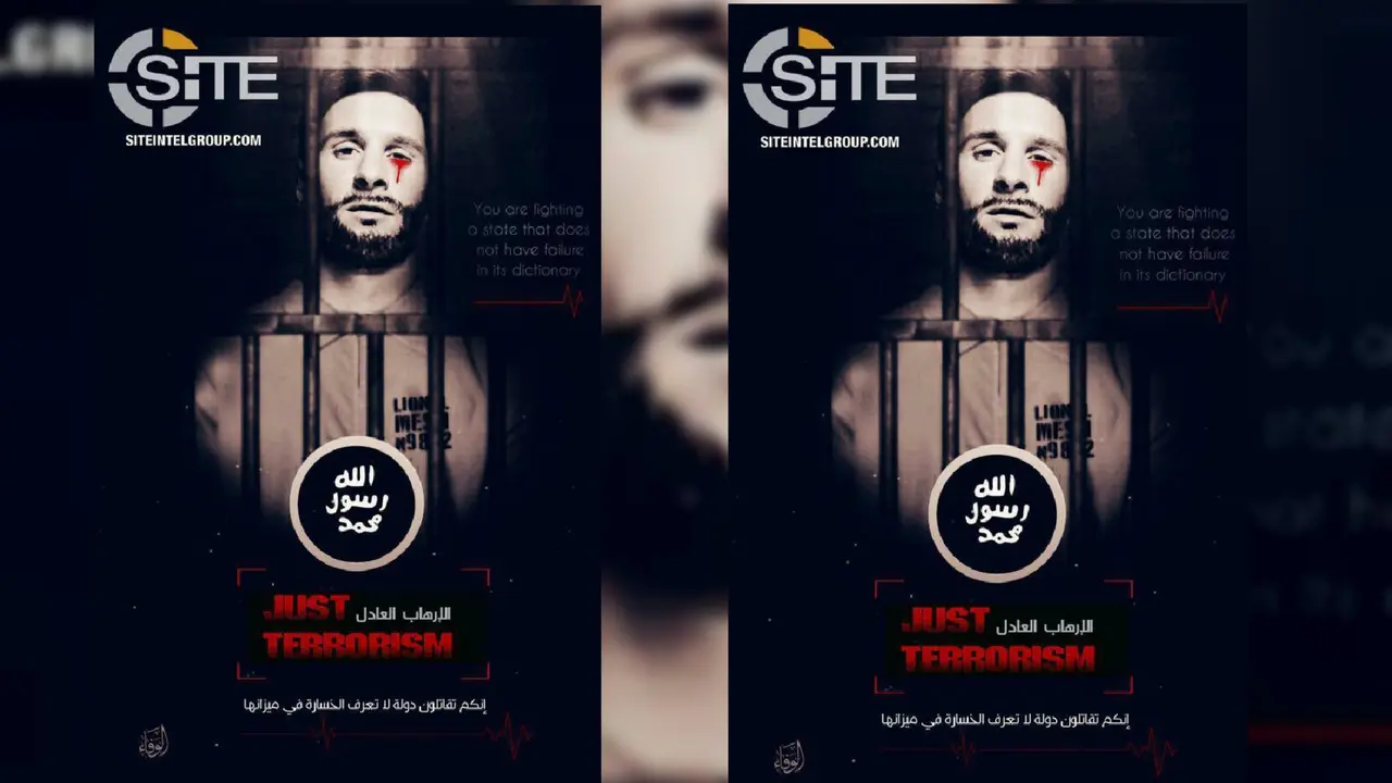 Ancam Piala Dunia, ISIS Rilis Foto Lionel Messi Menangis Darah