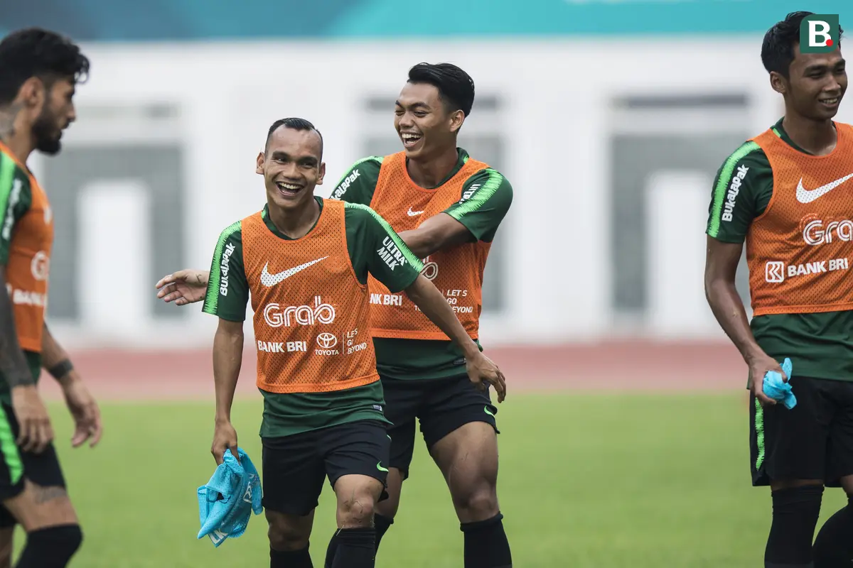 Latihan Timnas Indonesia