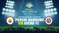 Persib Bandung vs Arema FC (Liputan6.com/Abdillah)